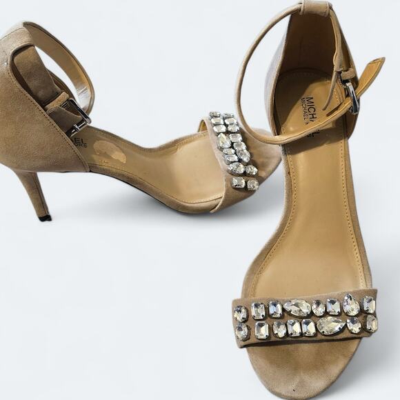 Michael Kors Jeweled Heels Womens Size 8 - Picture 1 of 4